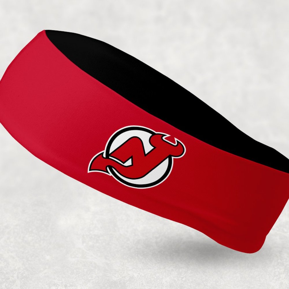NEW - Reversible New Jersey Devils Headband